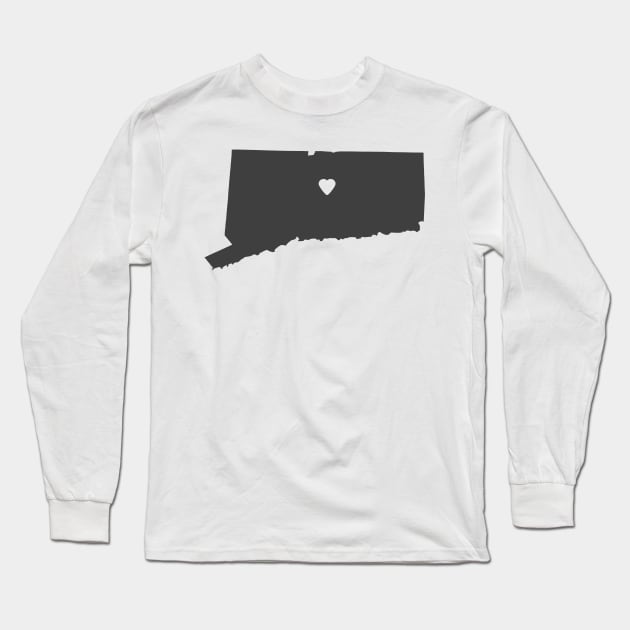 Connecticut Love Long Sleeve T-Shirt by juniperandspruce